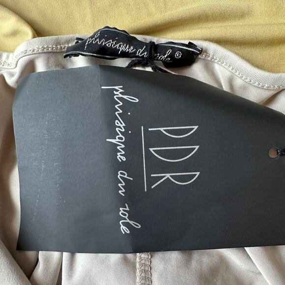 Phisique du Role Ombre Shift Dress LARGE Coquette Lace Italian Designer $398 NEW - Picture 6 of 10